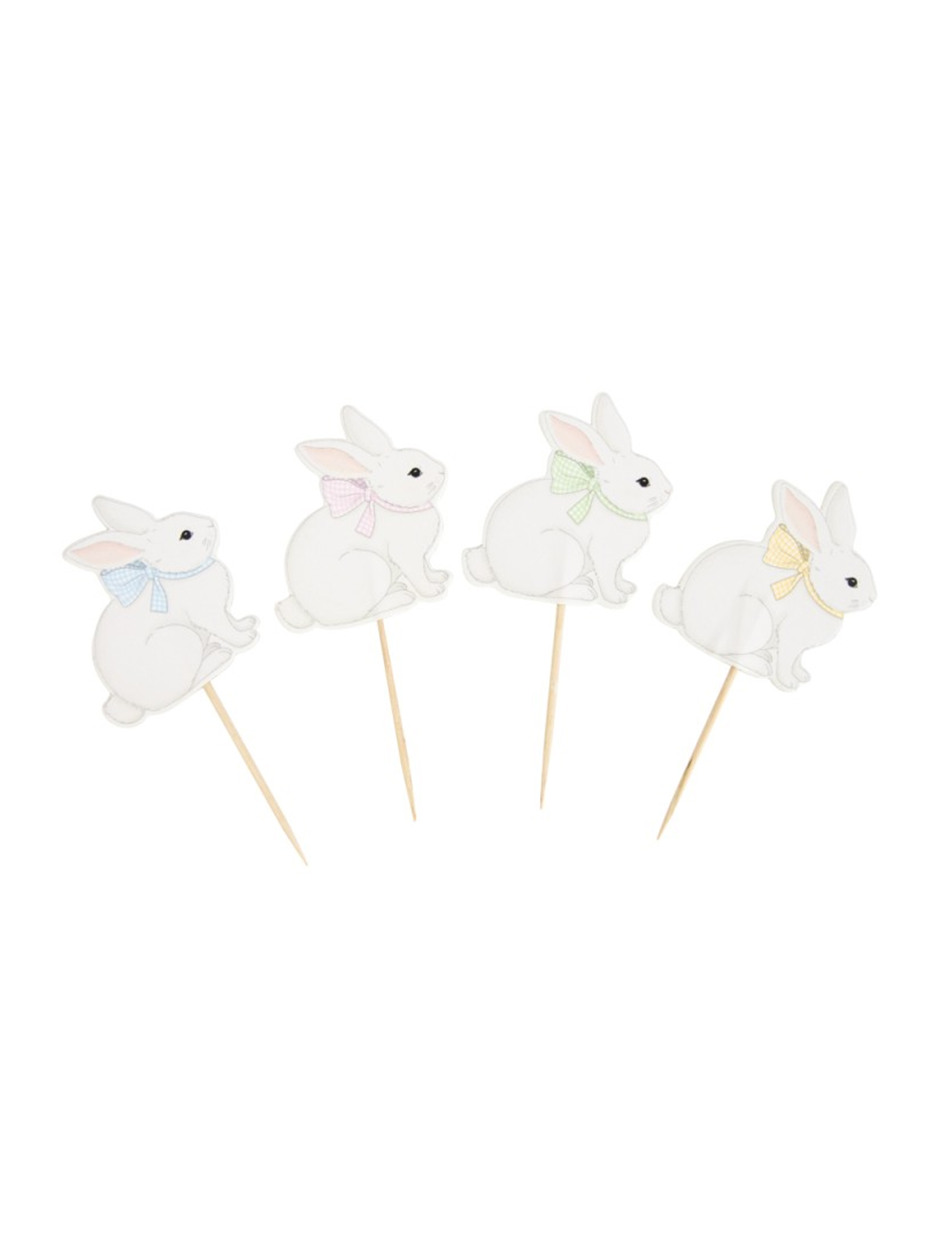 10 Hasen-Cocktail-Piekser 8 cm "Mein Häschen" 10 Hasen-Cocktail-Piekser 8 cm "Mein Häschen" von PARTYPRO