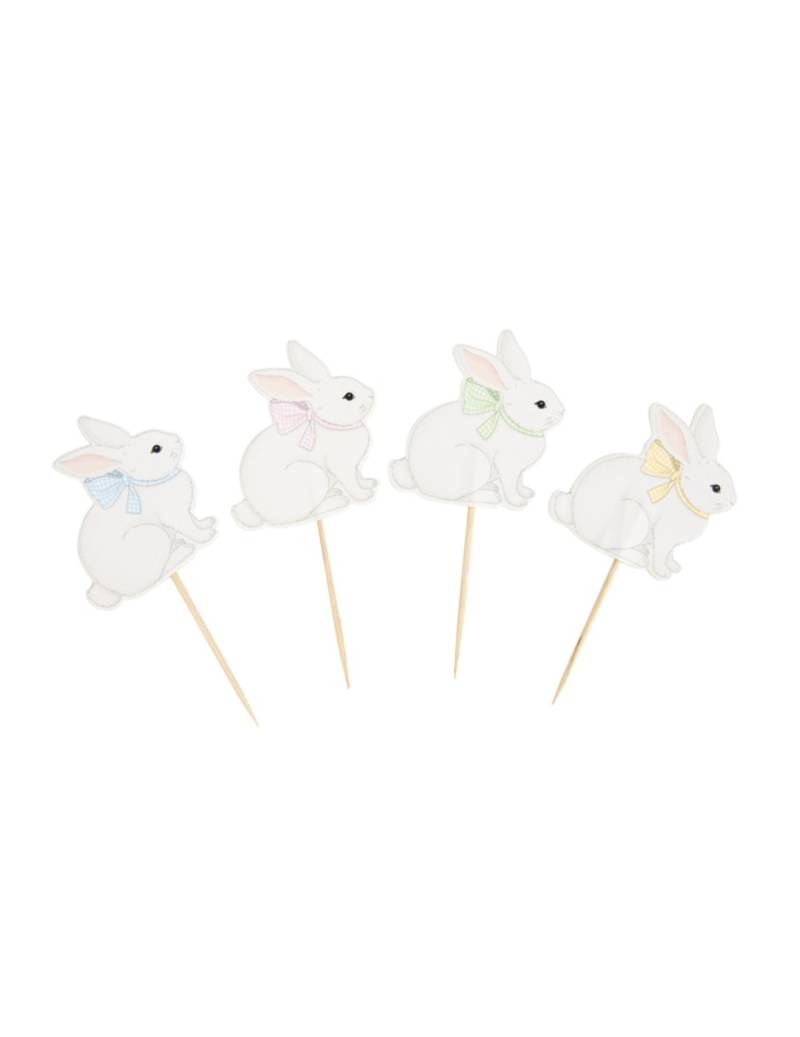 10 Hasen-Cocktail-Piekser 8 cm "Mein Häschen" 10 Hasen-Cocktail-Piekser 8 cm "Mein Häschen" von PARTYPRO