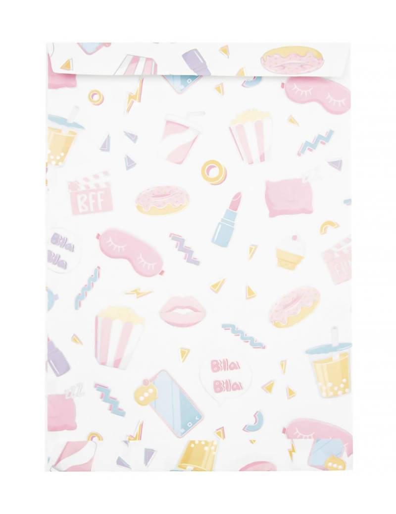 8 Pyjamaparty Geschenktüten aus Papier 15x21cm 8 Pyjamaparty Geschenktüten aus Papier 15x21cm von PARTYPRO