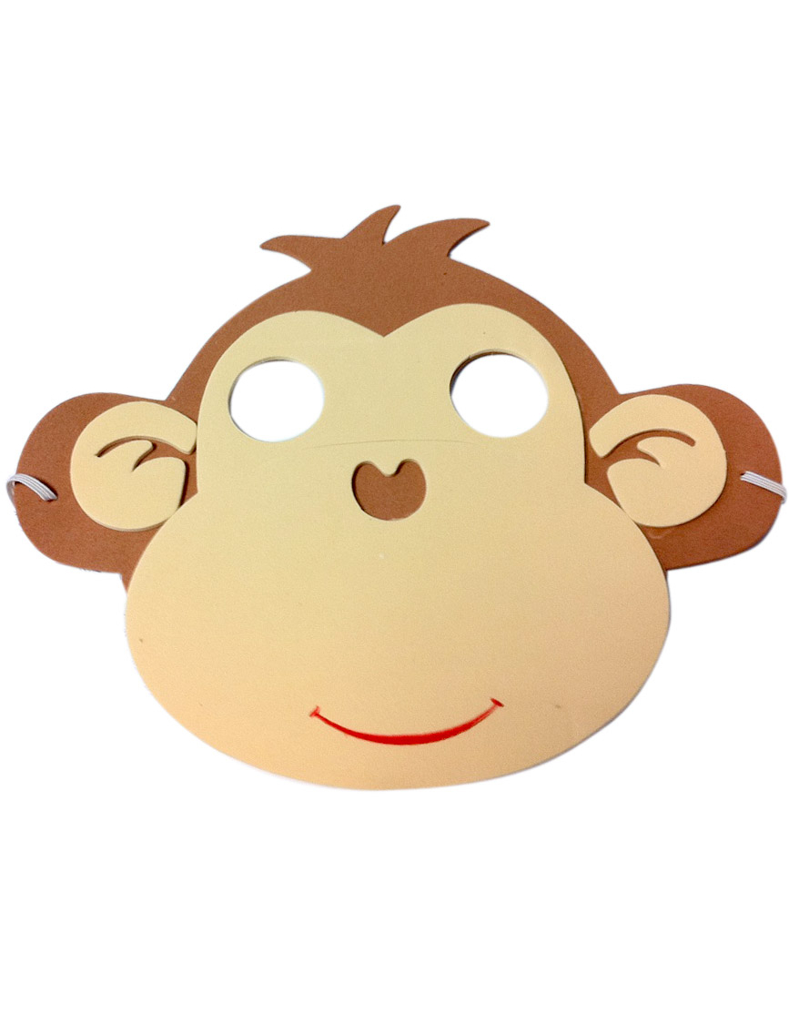 Affenmaske für Kinder Affenmaske für Kinder von PARTYPRO