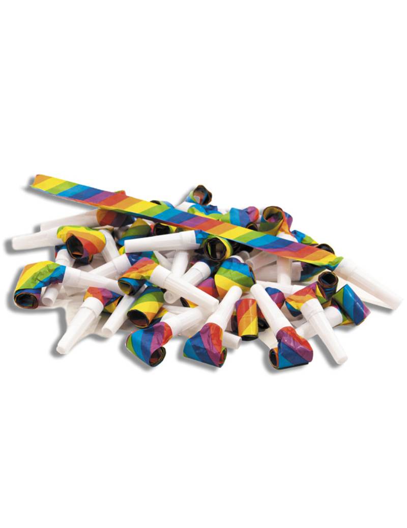 Bunte Luftrüssel regenbogenfarben 50 Stk. von PARTYPRO