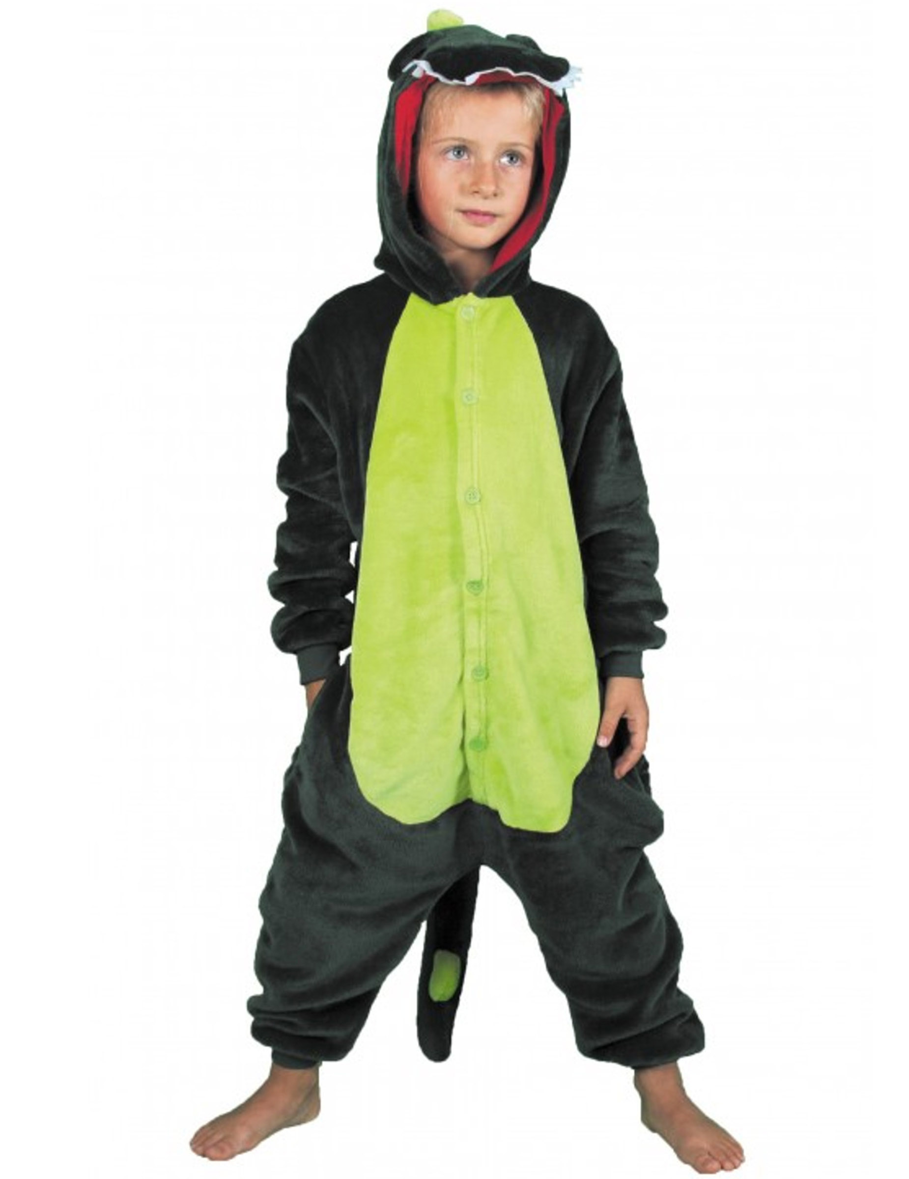 Dinosaurier-Overall für Kinder grün Dinosaurier-Overall für Kinder grün von PARTYPRO