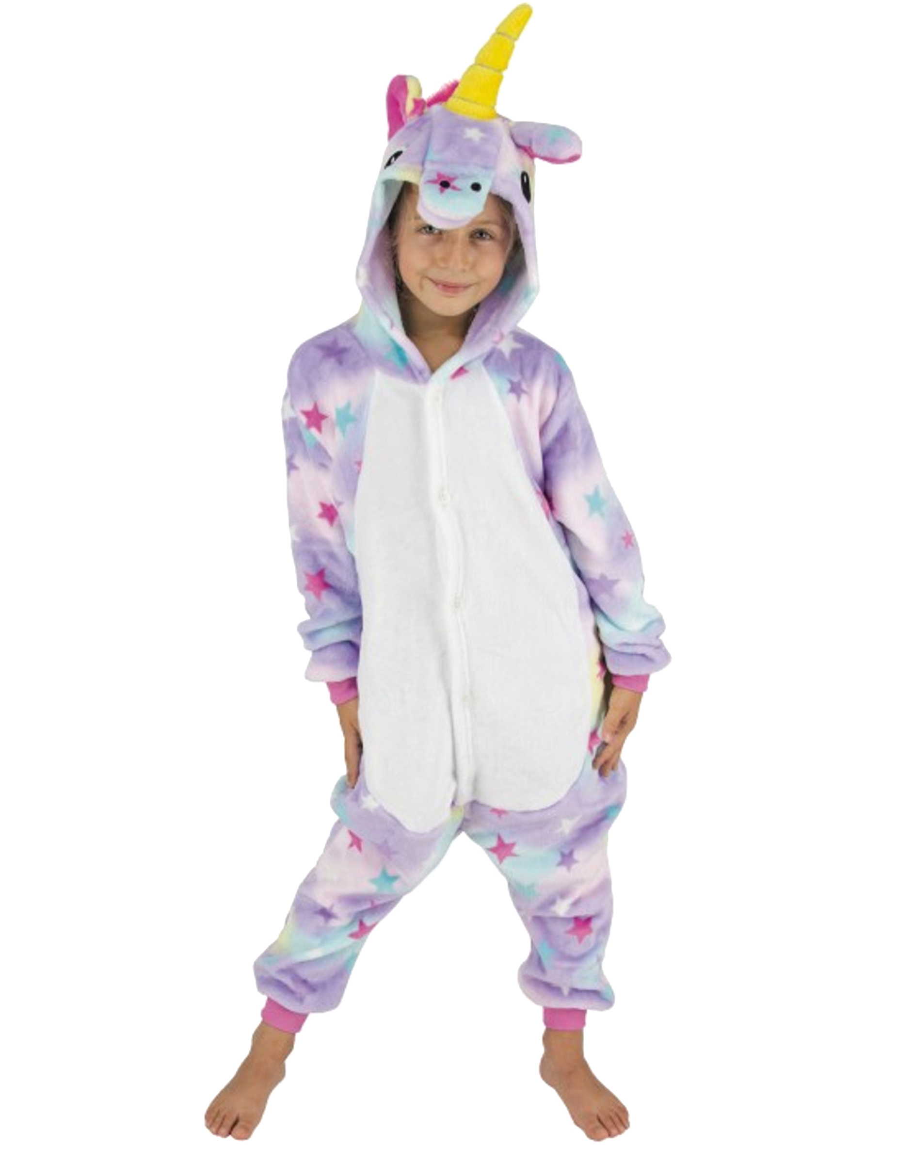 Einhorn-Kinderkostüm Overall bunt Einhorn-Kinderkostüm Overall bunt von PARTYPRO