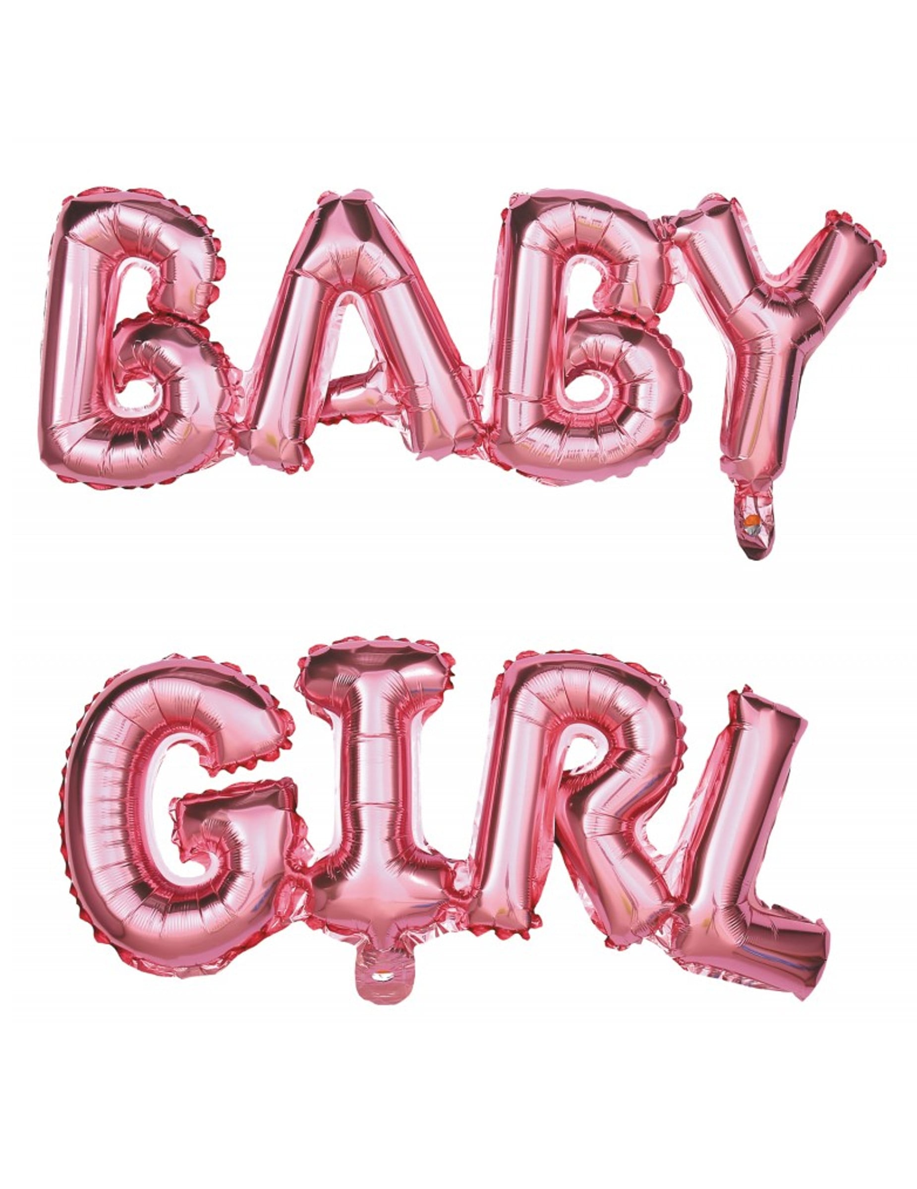 Folienballon-Set Schriftzug Baby Girl Rosa 118 x 24 cm Party-Deko Baby Shower Folienballon-Set Schriftzug Baby Girl Rosa 118 x 24 cm Party-Deko Baby Shower von PARTYPRO