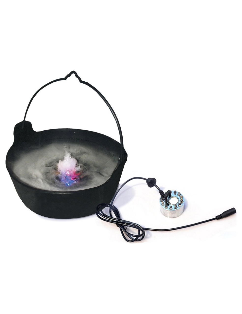 Halloween-Deko Rauch und LED-Leuchte bunt 5cm Halloween-Deko Rauch und LED-Leuchte bunt 5cm von PARTYPRO