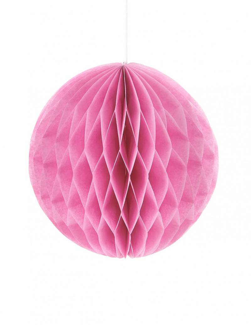 Kleine Wabenkugel in Rosa 10 cm - Hängende Dekoration Kleine Wabenkugel in Rosa 10 cm - Hängende Dekoration von PARTYPRO