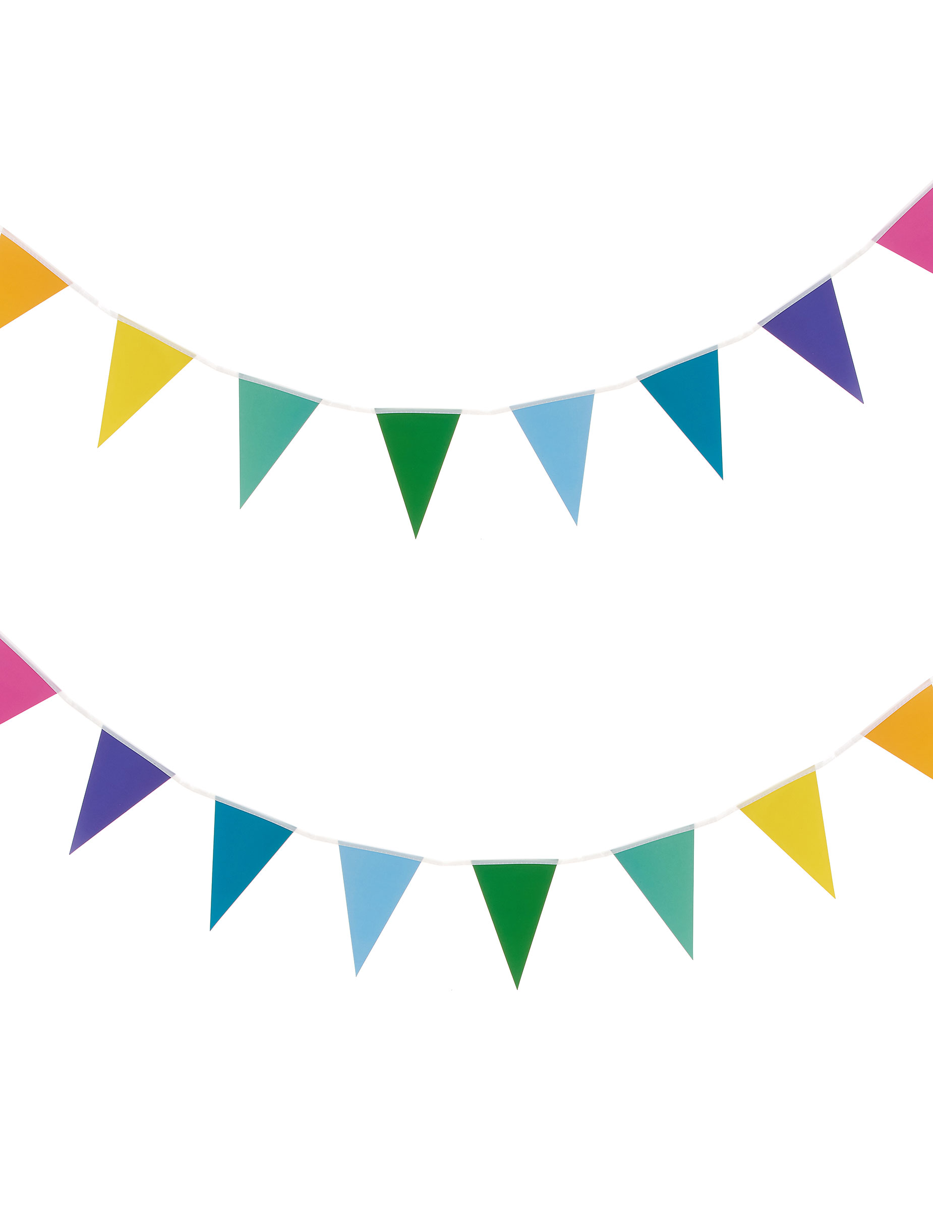 Party Wimpelgirlande bunt Party Wimpelgirlande bunt von PARTYPRO