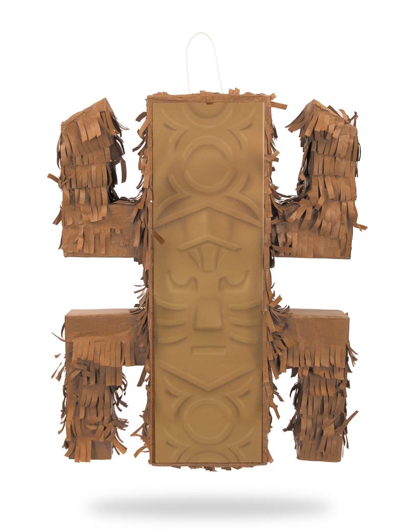 Pinata Totempfahl Partydeko Partyzubehör 50 x 43 cm von PARTYPRO