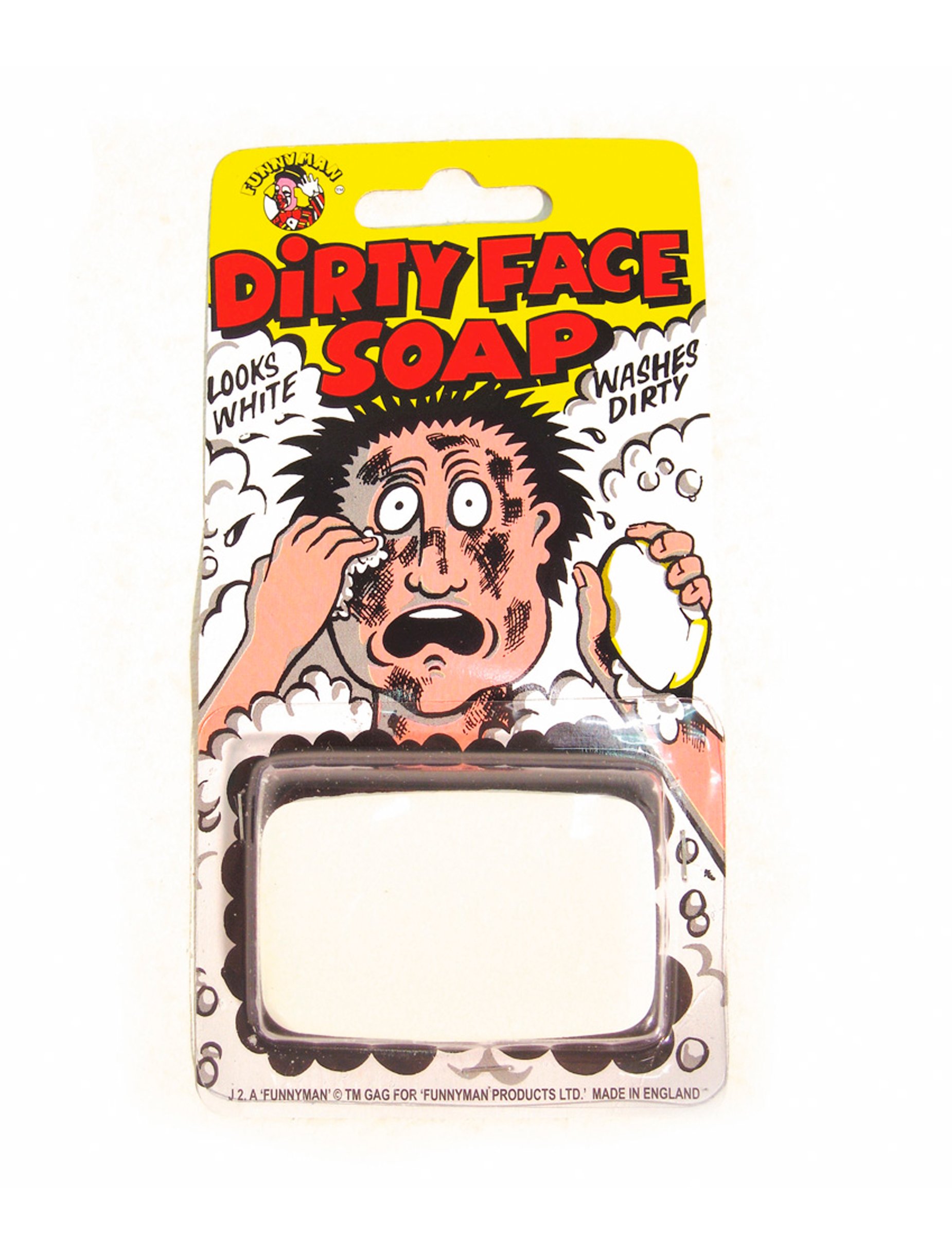 Schwarzfärbende Seife Scherzartikel für alle Schwarzfärbende Seife Scherzartikel für alle von PARTYPRO