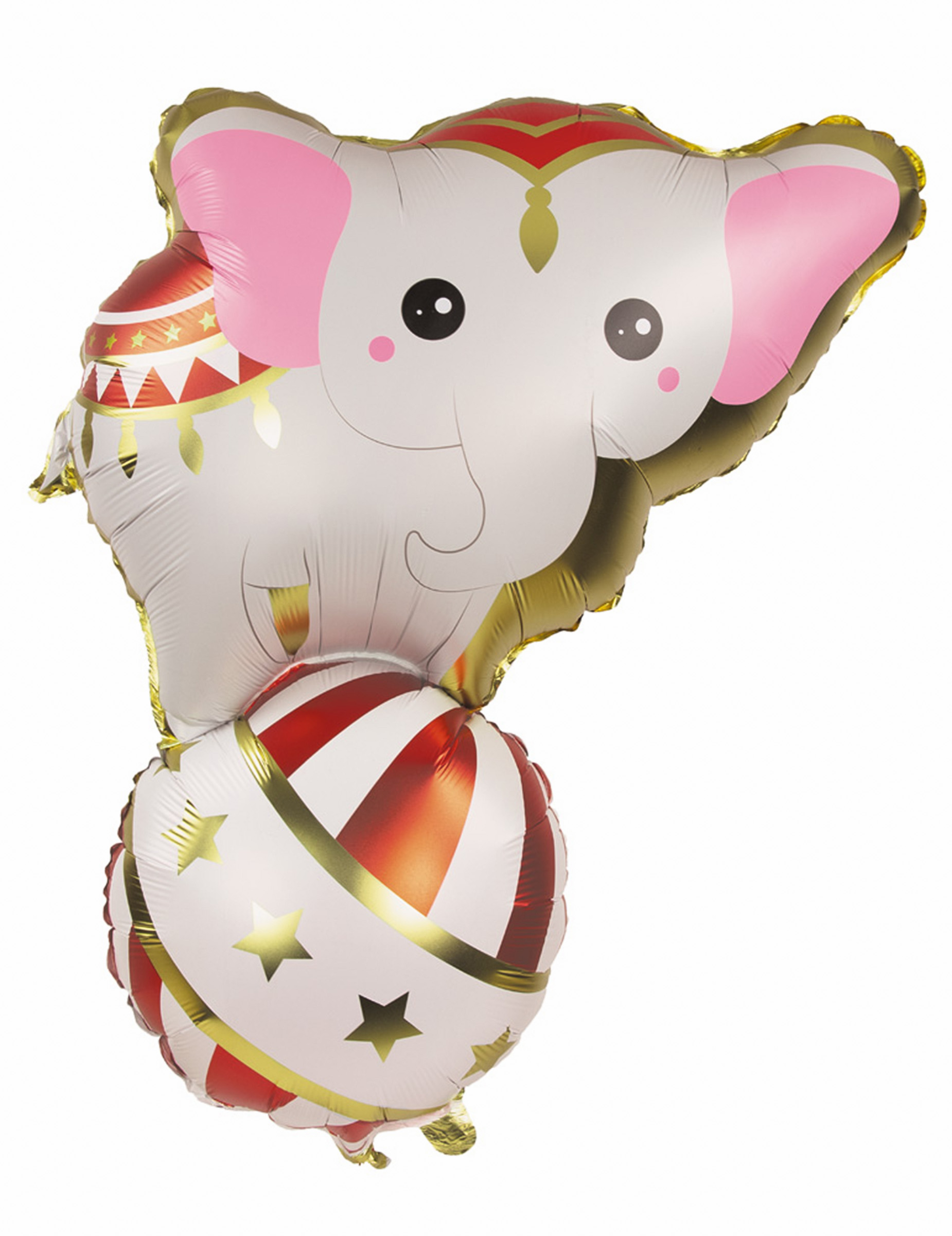 Vintage Zirkus-Elefant Folienballon 78x60 cm Vintage Zirkus-Elefant Folienballon 78x60 cm von PARTYPRO