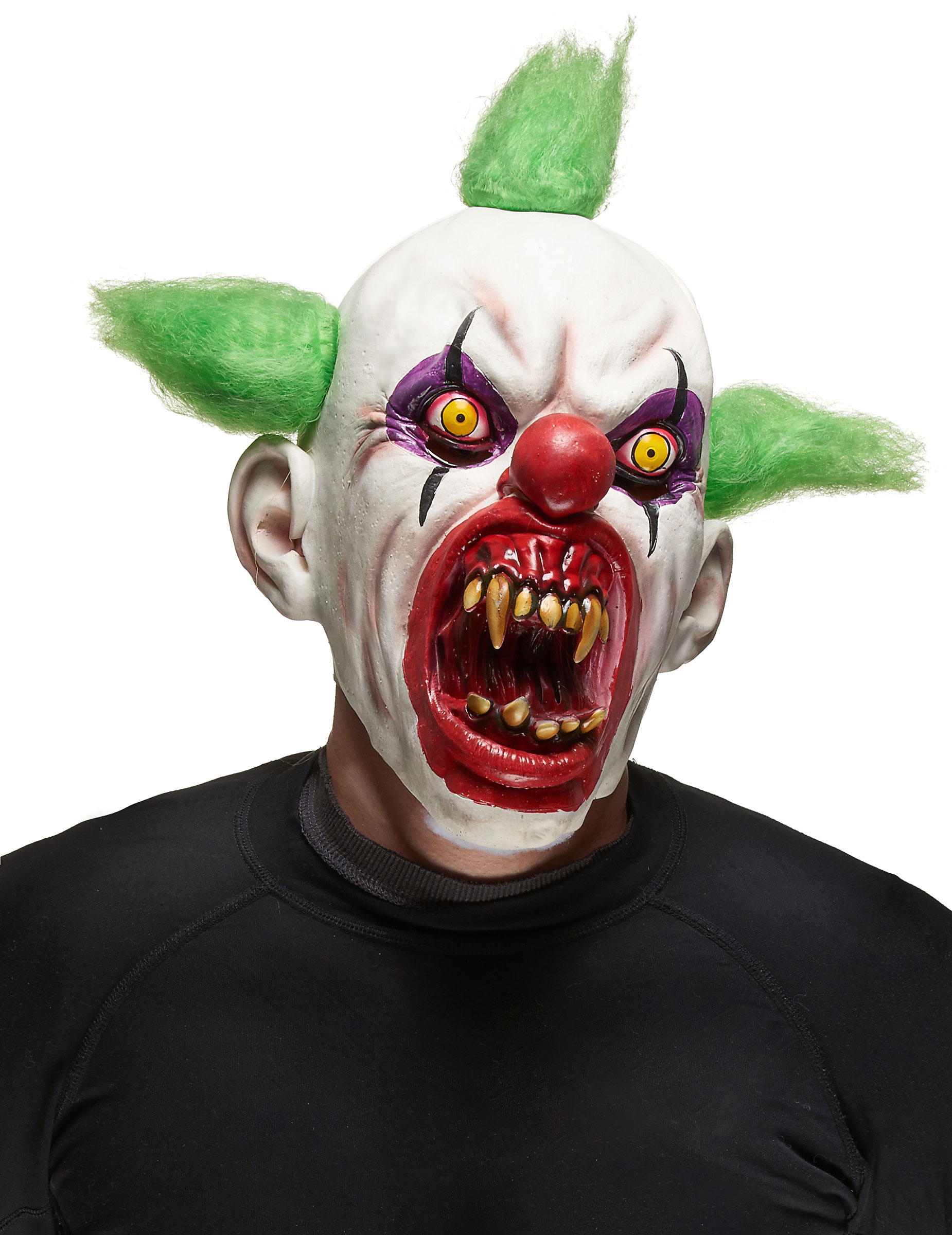 Halloween Clown Maske bunt Halloween Clown Maske bunt von KARNEVAL-MEGASTORE