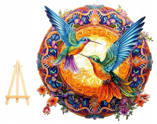 PASJO - Holzpuzzle Erwachsene mit Mandalamotiv 300 Teile 35x35 cm - Geschenkidee für Kinder - Holz Puzzle Mandala - Einzigartige Tierförmige Holz-Puzzle - Creative Jigsaw aus Holz für Erwachsene PASJO - Holzpuzzle Erwachsene mit Mandalamotiv 300 Teile 35x35 cm - Geschenkidee für Kinder - Holz Puzzle Mandala - Einzigartige Tierförmige Holz-Puzzle - Creative Jigsaw aus Holz für Erwachsene von PASJO