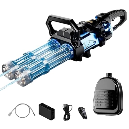 Automatische Water Suction Wasserabsorbierende elektrische Wasserpistole, Automatische Wasserpistole Wassertank, Schwimmbad-Hinterhof-Wasserspielzeug (Wasserpistole-B) von PASLFC