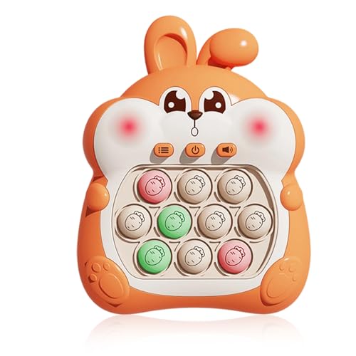 Bubble Pop it Elektronisches Spiel,Quick Push Bubble Game for Kids & Adults,Bubble Pop Game Quick Push,Pop It Fidget Elektronisches Sensorspiel,Puzzle Spielmaschine (Kaninchen) von PASLFC