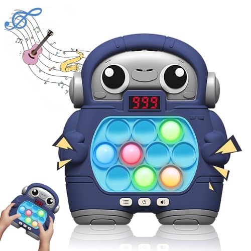 Quick Push Pop Game it Fidget Toy Profi,Quick Push Bubble Game for Kids & Adults,Bubble Pop Game Quick Push,Pop It Fidget Elektronisches Sensorspiel,Puzzle Spielmaschine von PASLFC