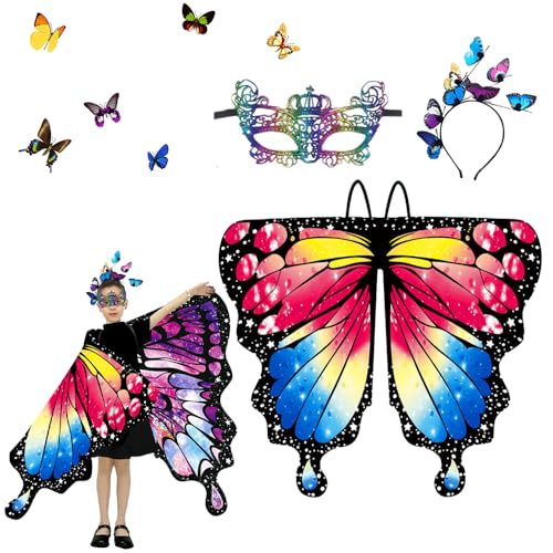 Schmetterling Flügel Kostüm Kinder,AB-Seite Schmetterling Flügel Umhang,Kinder Schmetterlingsflügel,Schmetterlingskostüm für Kinder,Schmetterlingsflügel Mädchen,Halloween Kostüm Kinder Schmetterling Flügel Kostüm Kinder,AB-Seite Schmetterling Flügel Umhang,Kinder Schmetterlingsflügel,Schmetterlingskostüm für Kinder,Schmetterlingsflügel Mädchen,Halloween Kostüm Kinder von PASLFC