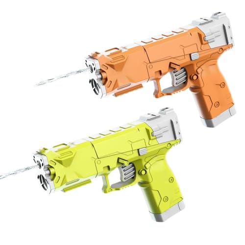 Wasserpistole Spielzeug für Kinder,2 Stück Wasserspritzpistole Klein,Mini Wasserpistolen,Premium Wasserpistolen Set,Wasser Spritzpistole Kunststoff,Wasser Spritzpistole für Sommerpartys im Freien von PASLFC
