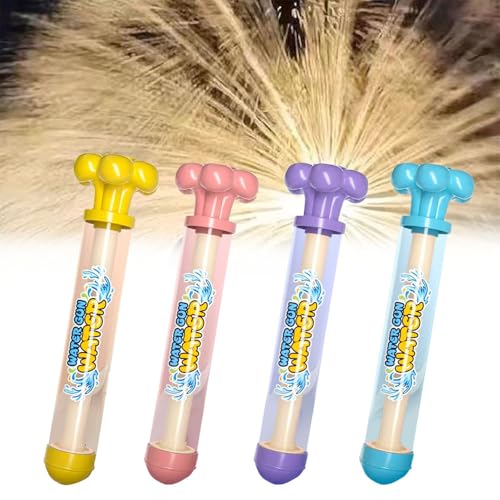 Water Squirter, Feuerwerk Wasserpistole Wasserspritze Spielzeug, Romantisches Wassersprühspielzeug Im Feuerwerksstil - Schwimmbad Wasserspiel Für Kinder (B-4pcs) von PASLFC