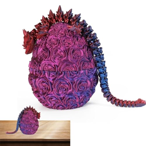 3D Printed Dragon In Egg, Moving Crystal Dragon, Mystery Dragon Egg, Rose Dragon Eggs With Surprise Dragon Inside, Mythical Pieces Dragon Egg, Articulated Dragon Egg 3D Printed Dragon In Egg, Moving Crystal Dragon, Mystery Dragon Egg, Rose Dragon Eggs With Surprise Dragon Inside, Mythical Pieces Dragon Egg, Articulated Dragon Egg von PASSI