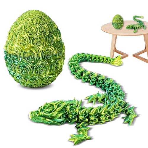 3D Printed Dragon In Egg, Moving Crystal Dragon, Mystery Dragon Egg, Rose Dragon Eggs With Surprise Dragon Inside, Mythical Pieces Dragon Egg, Articulated Dragon Egg 3D Printed Dragon In Egg, Moving Crystal Dragon, Mystery Dragon Egg, Rose Dragon Eggs With Surprise Dragon Inside, Mythical Pieces Dragon Egg, Articulated Dragon Egg von PASSI