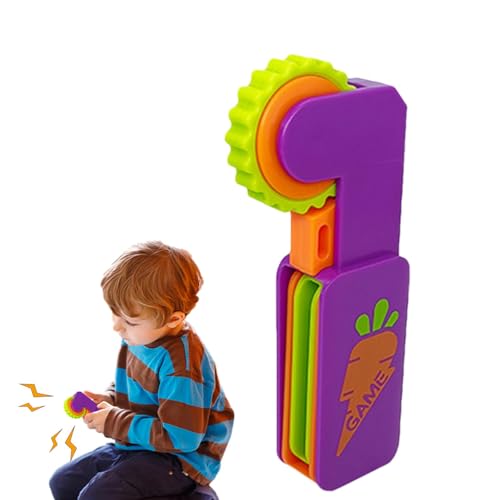 Zen-Trommel-Fidget-Spielzeug, Fidget-Hammer-Spielzeug - Zappeln Sie sensorische Zen-Trommelspielzeuge | Kleines Puzzle-Spielzeug, Karotten-Stressabbau-Spielzeug, neuartiges Spielzeug für die Desktop-D von PASSI