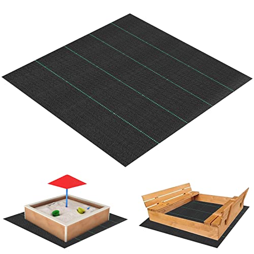 PATEMZON Unkrautvlies für Sandkasten, 2 x 2m Matte Unter Sandkasten, Sandkastenvlies Sandschutzfolie, Sandkastenunterlage Unkrautfolie Atmungsaktiv Reißfestes für Kinder Sandbox PATEMZON Unkrautvlies für Sandkasten, 2 x 2m Matte Unter Sandkasten, Sandkastenvlies Sandschutzfolie, Sandkastenunterlage Unkrautfolie Atmungsaktiv Reißfestes für Kinder Sandbox von PATEMZON