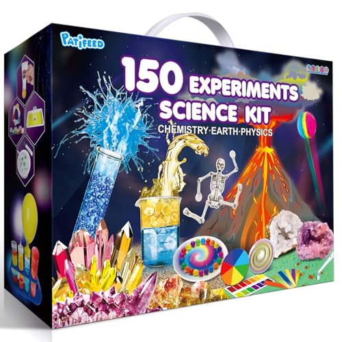 PATIFEED 150 Wissenschaft Experimente für Kinder, Chemie Physik STEM Projekt Aktivitäten für Jungen Mädchen, Lernen Spielzeug Geburtstag Geschenke Ideen PATIFEED 150 Wissenschaft Experimente für Kinder, Chemie Physik STEM Projekt Aktivitäten für Jungen Mädchen, Lernen Spielzeug Geburtstag Geschenke Ideen von PATIFEED