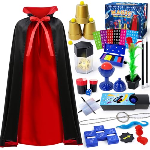 PATIFEED Zauberkasten, Zaubertricks für Kinder im Alter von 6-8 Jahren, Zauberset für Kinder im Alter von 6 7 8 9 10 11 12 Jahren PATIFEED Zauberkasten, Zaubertricks für Kinder im Alter von 6-8 Jahren, Zauberset für Kinder im Alter von 6 7 8 9 10 11 12 Jahren von PATIFEED