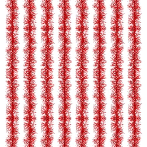 PATIKIL 5Ft Federboa, 8 Stück Künstliche Flauschige Federboas Partydekorationen für DIY-Bastelarbeiten, Hochzeitskostüme, Weihnachten, Konzerte, Halloween, Wohnkultur, Rot PATIKIL 5Ft Federboa, 8 Stück Künstliche Flauschige Federboas Partydekorationen für DIY-Bastelarbeiten, Hochzeitskostüme, Weihnachten, Konzerte, Halloween, Wohnkultur, Rot von PATIKIL