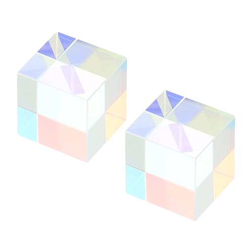 PATIKIL 15x15x15mm Glas Prisma Würfel 2Stk Mini Optisch X-Würfel Rgb Prisma Würfel für Physik Lehrmodell Unterricht Kunst Dekor Fotografie Requisiten Klar PATIKIL 15x15x15mm Glas Prisma Würfel 2Stk Mini Optisch X-Würfel Rgb Prisma Würfel für Physik Lehrmodell Unterricht Kunst Dekor Fotografie Requisiten Klar von PATIKIL