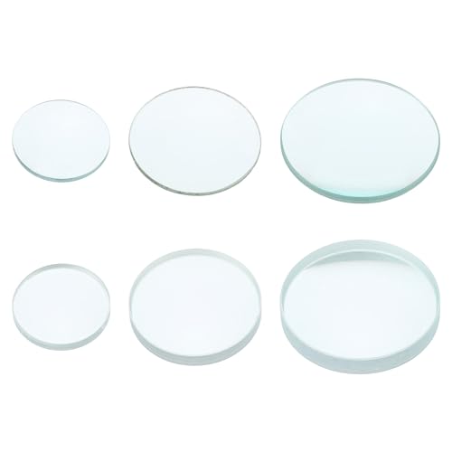 PATIKIL 5cm,10cm Schwerpunkt Länge Doppel Konvex und 7.5cm,10cm Schwerpunkt Länge Doppel Konkavlinse 1 Set 6 Pack Glas Optically Polished Round Edges Lens Clear PATIKIL 5cm,10cm Schwerpunkt Länge Doppel Konvex und 7.5cm,10cm Schwerpunkt Länge Doppel Konkavlinse 1 Set 6 Pack Glas Optically Polished Round Edges Lens Clear von PATIKIL