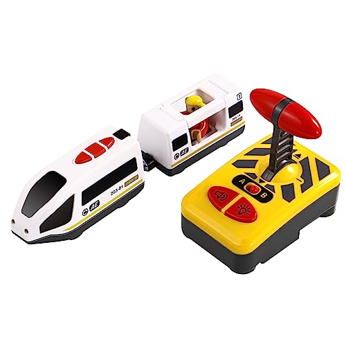 PATKAW Elektrisches Zugspielzeug: Lustiges Ferngesteuertes Rc-Zugmodellspielzeug Für Kinder – Lernspielzeug Für Kinder (Keine Batterie) von PATKAW