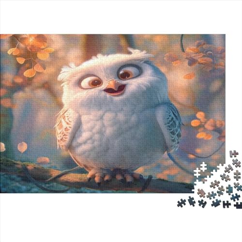 White Eule 1000 Teile Puzzle, Puzzles Für Erwachsene, 1000 Teile Puzzlespiel Für Jugendliche & Erwachsene Puzzlespiel Puzzel 1000pcs (75x50cm) von PATO FLIGHT