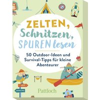 PATTLOCH GESCHENKBUCH 4260308345289 Zelten, Schnitzen, Spuren lesen von PATTLOCH VERLAG