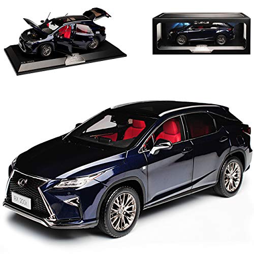 Paudi Lexus RX 200t Baugleich 350 und 450H Blau 4. Generation Ab 2015 1/18 Modell Auto mit individiuellem Wunschkennzeichen Paudi Lexus RX 200t Baugleich 350 und 450H Blau 4. Generation Ab 2015 1/18 Modell Auto mit individiuellem Wunschkennzeichen von PAUDI MODEL