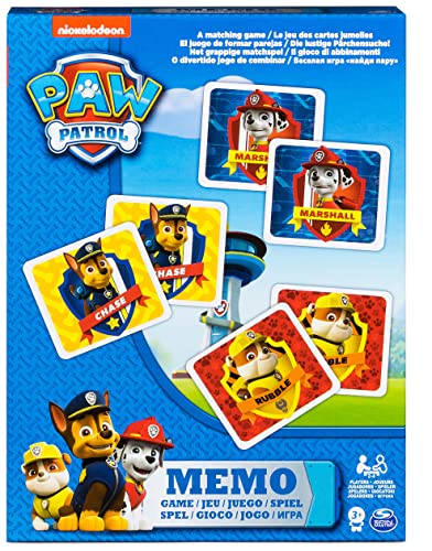 Memoriespiel von Board Games – 6033301 – Memo Paw Patrol (Französische Version) von Board Games