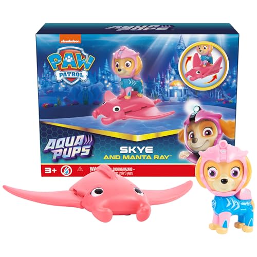 NANQUAN PAW Patrol, Aqua Pups Skye and Manta Ray Action Figures Set, Kids Toys for Ages 3 and Up NANQUAN PAW Patrol, Aqua Pups Skye and Manta Ray Action Figures Set, Kids Toys for Ages 3 and Up von PAW PATROL