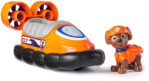 PAW Patrol, Luftkissenboot mit Zuma Hundefigur (Sustainable Basic Vehicle/Basis Fahrzeug), Spielzeug für Kinder ab 3 Jahren von PAW PATROL