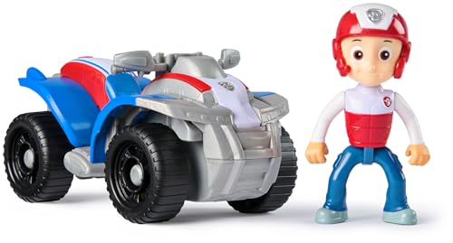 PAW Patrol, Rettungs-Quad mit Ryder Spielfigur (Sustainable Basic Vehicle/Basis Fahrzeug), Spielzeug für Kinder ab 3 Jahren von PAW Patrol