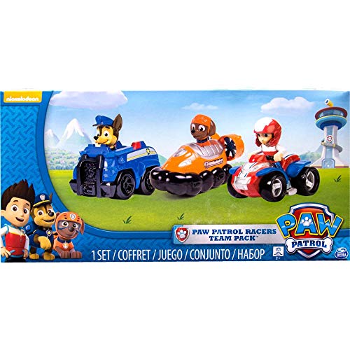 PAW PATROL 6024059-1 Rettungsflitzer 3er Set - Version 2 (Chase, Zuma, Ryder) von PAW PATROL