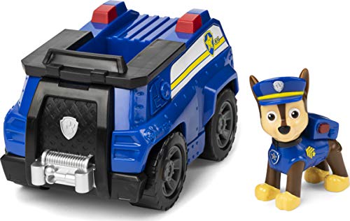 PAW PATROL 6054967, Chase’s Vehicle with Collectible Figure, for Kids Aged 3 Years and Over, Chase's Patrol Cruiser Fahrzeug mit Sammelfigur, für Kinder ab 3 Jahren, Mehrfarbig PAW PATROL 6054967, Chase’s Vehicle with Collectible Figure, for Kids Aged 3 Years and Over, Chase's Patrol Cruiser Fahrzeug mit Sammelfigur, für Kinder ab 3 Jahren, Mehrfarbig von PAW PATROL