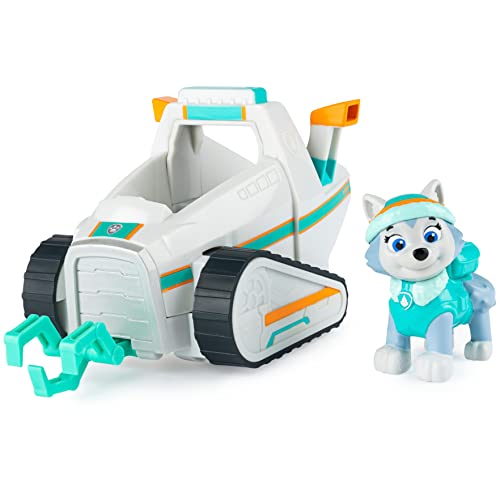 Paw Patrol Everest's Schneepflug-Fahrzeug mit Sammelfigur, für Kinder ab 3 Jahren von Paw Patrol