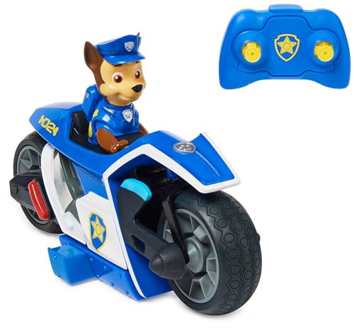 Paw Patrol Chases ferngesteuertes Motorrad aus dem Kinofilm, Spielzeugauto mit Fernbedienung, ab 4 Jahren von PAW PATROL