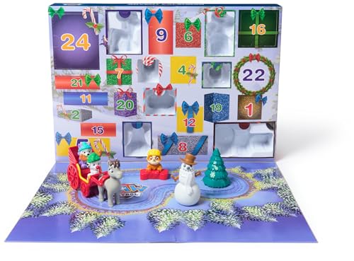 PAW Patrol Adventskalender 2024 – 24 Spielzeug-Überraschungen für eine fantasievolle Winterwelt, 7 Welpenfiguren, Tierfiguren und Zubehör, ab 3 Jahren PAW Patrol Adventskalender 2024 – 24 Spielzeug-Überraschungen für eine fantasievolle Winterwelt, 7 Welpenfiguren, Tierfiguren und Zubehör, ab 3 Jahren von PAW PATROL