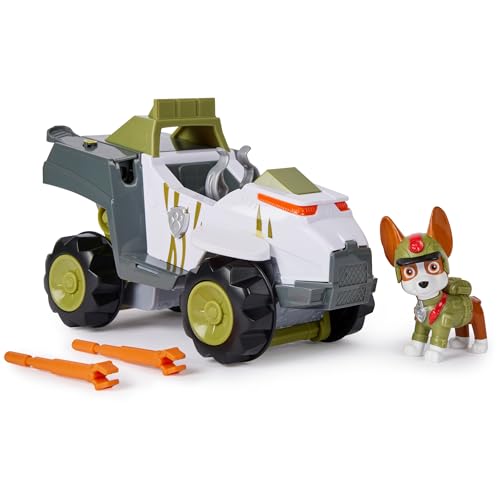 PAW PATROL Jungle Pups - Affen-Fahrzeug mit Tracker-Figur (Basis Fahrzeug), Spielzeug für Kinder ab 3 Jahren von PAW PATROL