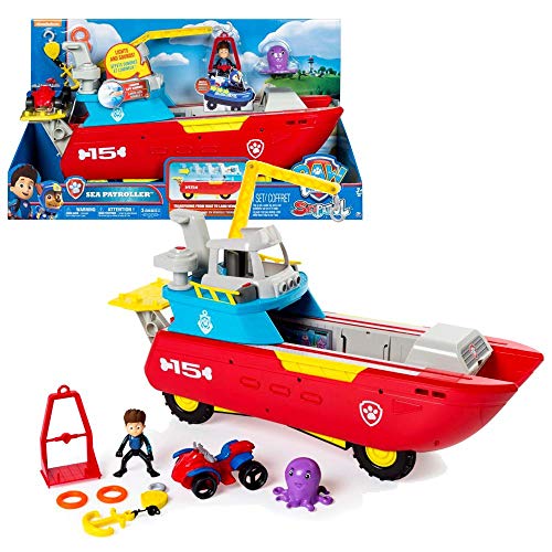PAW PATROL Sea Patroller Transforming | Fahrzeug Set mit Licht & Sound PAW PATROL Sea Patroller Transforming | Fahrzeug Set mit Licht & Sound von PAW PATROL