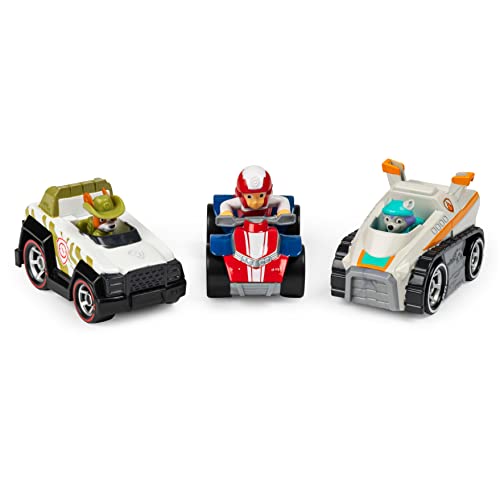 PAW PATROL True Metal Geschenkset mit DREI Metall - Fahrzeugen - Klassik Version von PAW PATROL