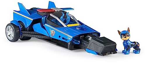 PAW PATROL: Der Mighty Kinofilm, 40cm langes Chase Deluxe Superhelden-Raketenfahrzeug inkl. Chase Figur, Licht und Geräuschen, Spielzeug geeignet für Kinder ab 3 Jahren PAW PATROL: Der Mighty Kinofilm, 40cm langes Chase Deluxe Superhelden-Raketenfahrzeug inkl. Chase Figur, Licht und Geräuschen, Spielzeug geeignet für Kinder ab 3 Jahren von PAW PATROL