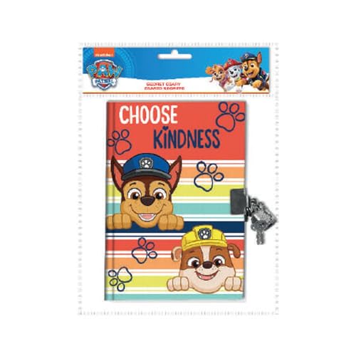 Paw Patrol Tagebuch mit Schloss von Paw Patrol