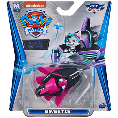 Paw Patrol LA True Metal Jet to The Rescue – Fahrzeug aus Metall mit 1 Figur zum Sammeln Mission Voltige – 6058325 – Spielzeug für Kinder ab 3 Jahren – zufälliges Modell Paw Patrol LA True Metal Jet to The Rescue – Fahrzeug aus Metall mit 1 Figur zum Sammeln Mission Voltige – 6058325 – Spielzeug für Kinder ab 3 Jahren – zufälliges Modell von PAW PATROL